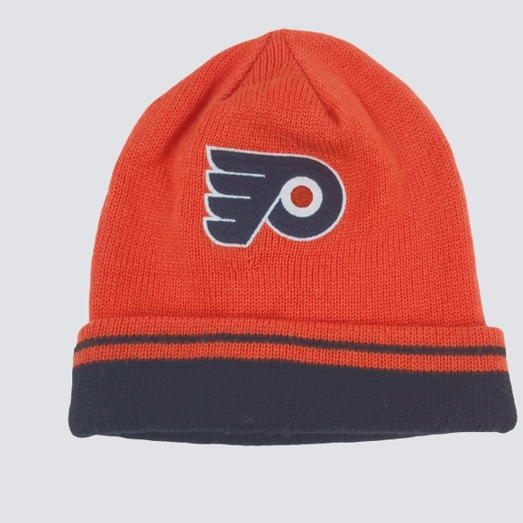 Mitchell & Ness beanie cap Philadelphia Flyers NHL knit skullcap embroidered - Picture 1 of 6